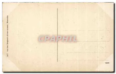 Wiesbaden — Vista sobre a capela russa — Boogaart & Co, n° 6189 — Verso