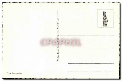 Kipplinger (Bodensee) z Bodman, Zamek Frauenberg i ruiną Bodman — Wydawnictwo Erwin Burdor, Freiburg — Rewers