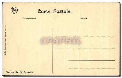 Orchimont — Panorama — Nöls, Bruxelas, Série Vresse No. 32 — Verso