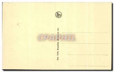 Ypres — Kathedraal en Abdis van Sint-Maarten — N. JALS — Achterkant