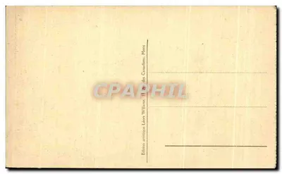 Mons — Le portail de la Collégiale Ste-Waudru — Édition artistique Léon Willame — Achterkant