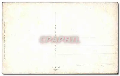 Kind in Seemannsuniform — O. Filiani — Verlag T.A.M. Mailand — Rückseite