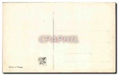 Retrato de un prelado — Serie del Salón de París 1912 — H. Bruspot — Reverso