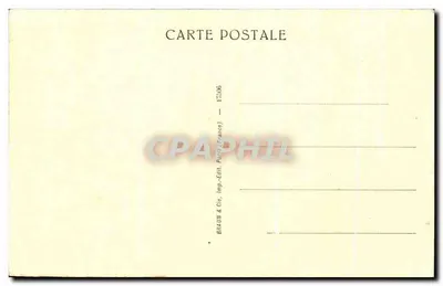 Retrato de Paganini — D. Ingres — editor BRAUN & Cie, París — Reverso