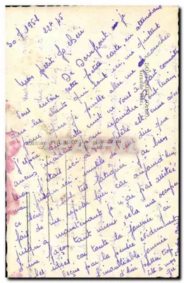 Rue pavée à Douvres-la-Délivrande — éditeur FOURMOND, n° 275 — Verso