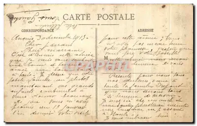Ancenis - O Ponte Suspensa, recentemente restaurado — Artaud et Nozais, Nantes, n°872 — Verso