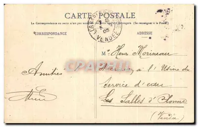 Igreja de São João Batista de Grenelle (XVe) — Paris — editor PAKIS, n° 539 — Verso