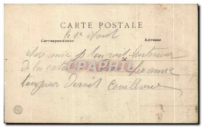 Amiens - Katedra — zdjęcie B.E. — J.M.T., Paryż — Rewers