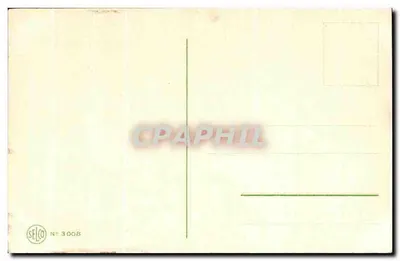 Cabane d'hiver — krajobraz śnieżny z łosiem — SELCO N° 3008 — Rewers