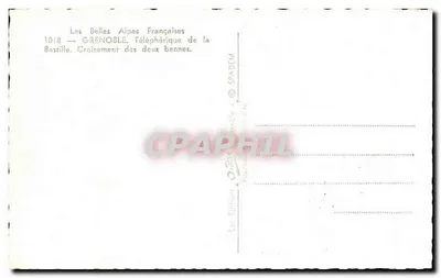 Grenoble — Cruce de las dos cabinas — SPADELM — Reverso