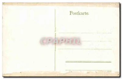 Cimitero di Ehrental — Saarbrücken — editore V. H. Kühn & Co. — Verso