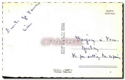 Vouvant — Igreja Romana Século X, La Potema, Torre Medicina, Castelo da Récapta, Itinerário do Moulin Segle — Edições Artaud Frères et Fils, Nantes — Verso