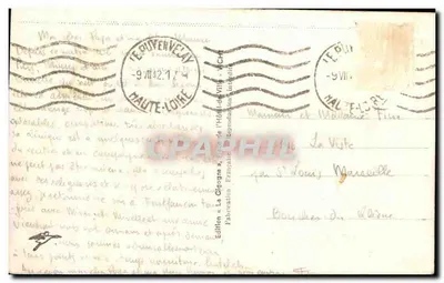 Le Puy — Klasztor i kopuła katedry — Wydawnictwo La Cigogne, nr 8016 — Rewers