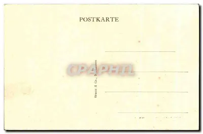 Schwarzer See — Lago Negro — Braun & Co., Mülhausen — Verso