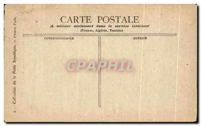 Paris — Statue d'Étienne Dolet — Maison Martin, 1929 — Verso