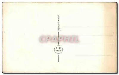 Calcanhar de ferradura e rosas — símbolo de felicidade — P-C Paris — Verso