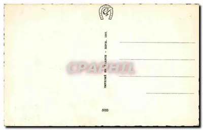 Zimowy krajobraz z kościołem — kartka życzliwa — n°5003 — Rewers