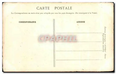 Château ducal de Nevers — Nièvre — xv° Siècle — Édition Artistique SUPRA Paris — Rewers
