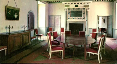 Carrouges (Orne) — O Castelo (séculos XIV a XVII) — A Sala de Jantar