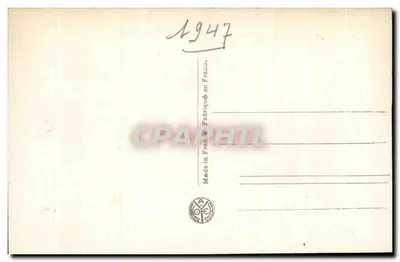 Menton — Kościół Pielgrzymów Biali — wydawca A.J.N. Paris, nr 18 — Rewers