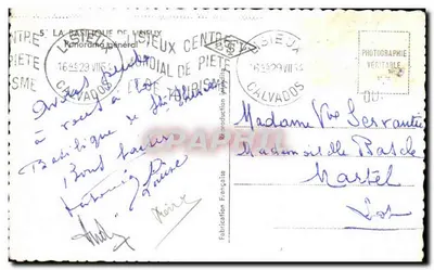 A Basílica de Vireux — Panorama geral — Fabricação Francesa — Verso