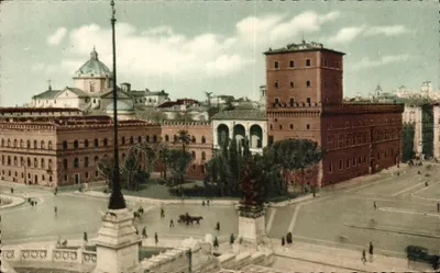 Pałac Wenecji — rezydencja Duce — wydawca Becamie