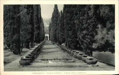 Cernobbio - Villa d'Este - Viale dell'Ercole