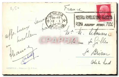 Veneza — Palazzo Ca' d'Oro — editor VENEZIA - Palazzo Ca' d'Oro — Verso