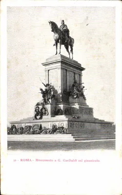 Monument do G. Garibaldiego na Janiculu — Rzym — n° 50