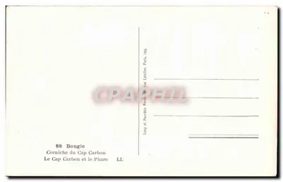 कैप कार्बन — कॉर्निश और लैंपहाउस — एडिटर LL — पीछे