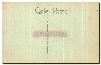 Reims — Place Royale i statua Ludwika XIV — CAP, nr 54 — Rewers