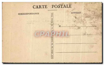 L'ABBAYE DU MONT-SAINT-MICHEL — Carta del Almanach Vermot — Foto Nyt. — Reverso