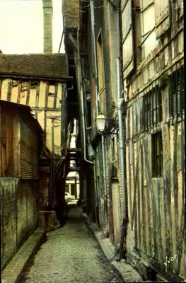 CPSM Troyes Rue Des Chats