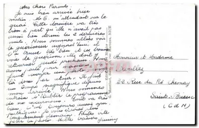 Niza-Cimiez — Iglesia de Notre-Dame de Cimiez y el Calvario — Munier — Reverso