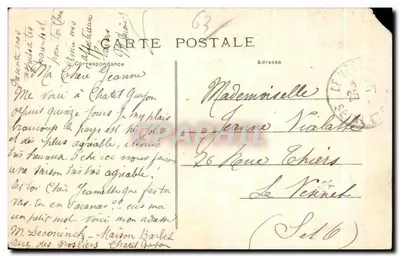 Le Chalusset — Châtelguyon — L'Auvergne — wydawca L'Auvergne, n° 253 — Rewers