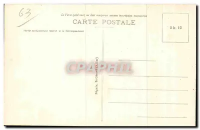 Châtelguyon — Fonte Louise — L'Auvergne pittoresque, n°2647, editor Idéal — Verso