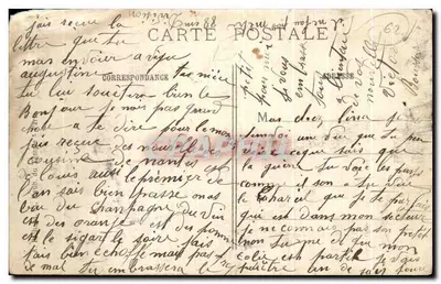 Carence (P.-de-C.) — Aspect d'un coin après la victoire française — Visé Paris 205 — Verso