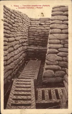 Vimy — Trincheiras canadenses (Parapet) — Edição Stubbs, n°8