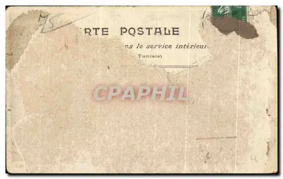 Paris überschwemmt (Januar 1910) — Rue de Lille — Collection Taride — Rückseite
