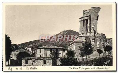 La Turbie — La Tour d'Auguste et le Mont-Angel — Bef 12408
