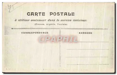 Paris inundado (janeiro de 1910) — O viaduto de Huteuil — Coleção Taride — Verso
