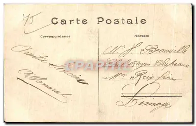 Paris — La Comédie Française — Editor desconhecido, n° 51 — Verso