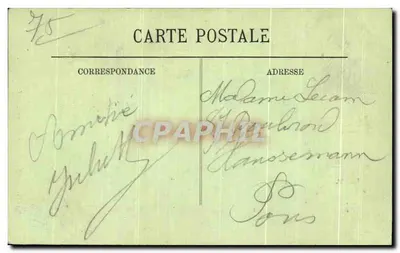 Paris (XVIIIe) — O Sagrado Coração — O Calvário — LL. — N° 3928 — Verso