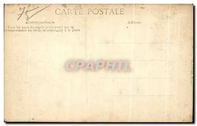París — Grenelle — Cruce Violeta — Inundación del Sena — 28 Enero 1910 — Reverso