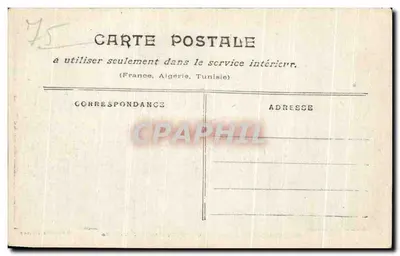 Paris inondado (janeiro 1910) — Ponte do Arcebispo — Coleção Tarida — Verso