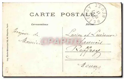 PARIS - Jardin des Plantes - Leeuw en leeuwin van Afrika — Imp. Photo-Mécanique, Bd. Magenta, Parijs — Achterkant