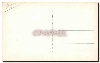 Estátua de Pasteur — Paris — LL.907 — Verso