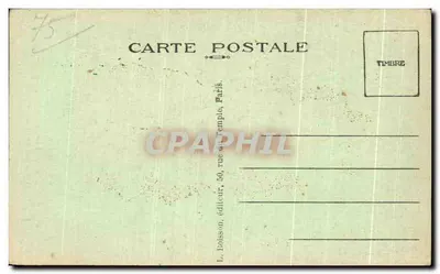 Parigi — Parco delle Buttes Chaumont — La Grotta e la Cascata — L. Boisson, editore — Verso