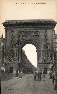 Paris — A Porta Saint-Denis — J. M. T. Paris, n°4