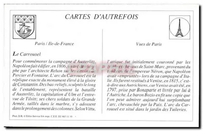 Paris — Quand Même ! de Mercié — Carrousel dos Tuileries — M. J. — n° 546 — Verso